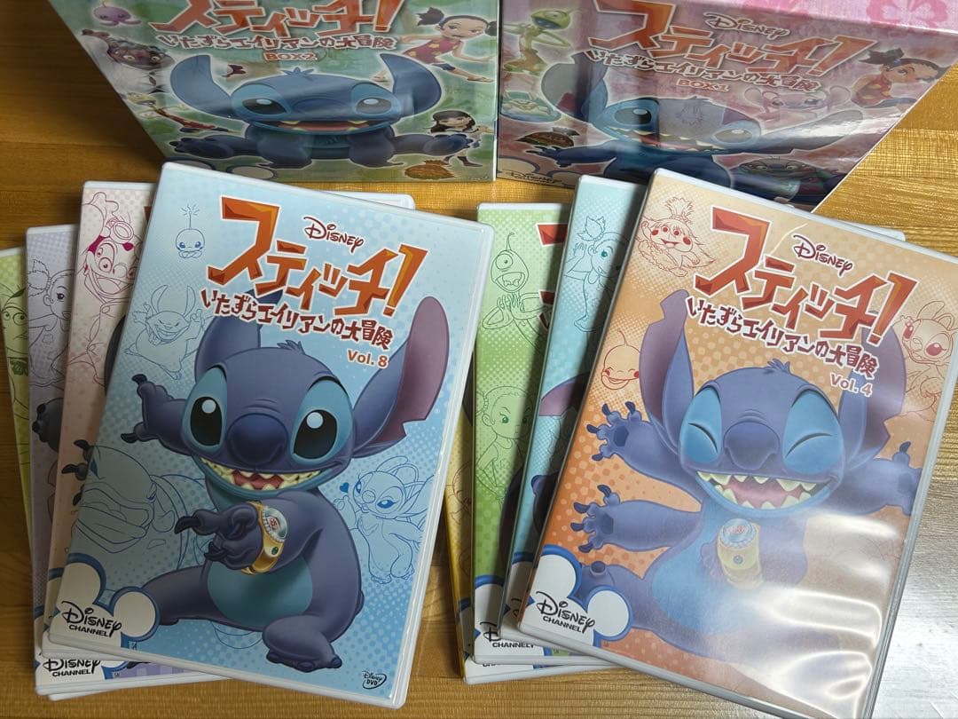 s*n様 スティッチ! DVD BOX1 & BOX2 セット - メルカリ