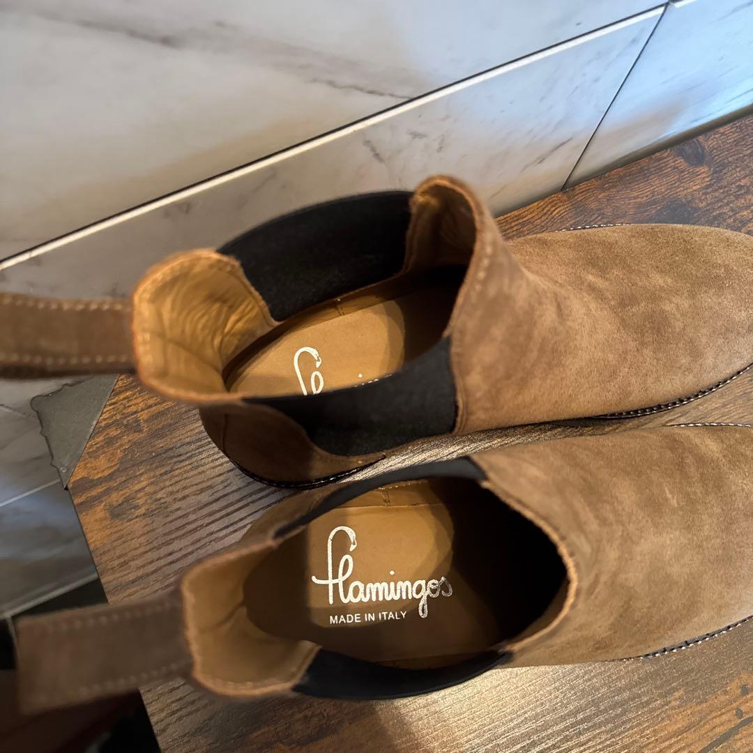 美品ドゥーズィエムクラス FLAMINGOS フラミンゴ サイドゴアブーツ