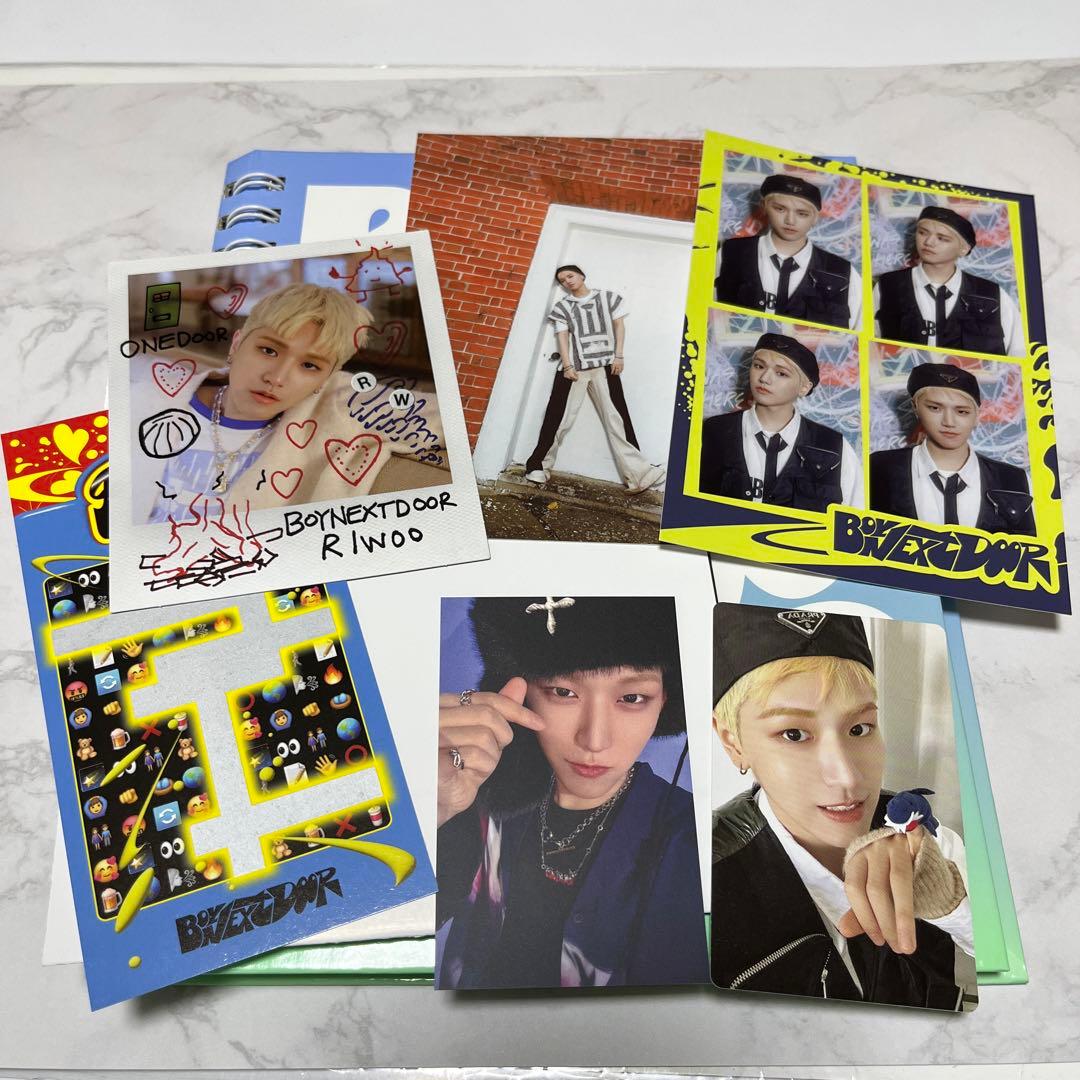 boynextdoor how? ボネクド アルバム トレカ セット リウ - メルカリ