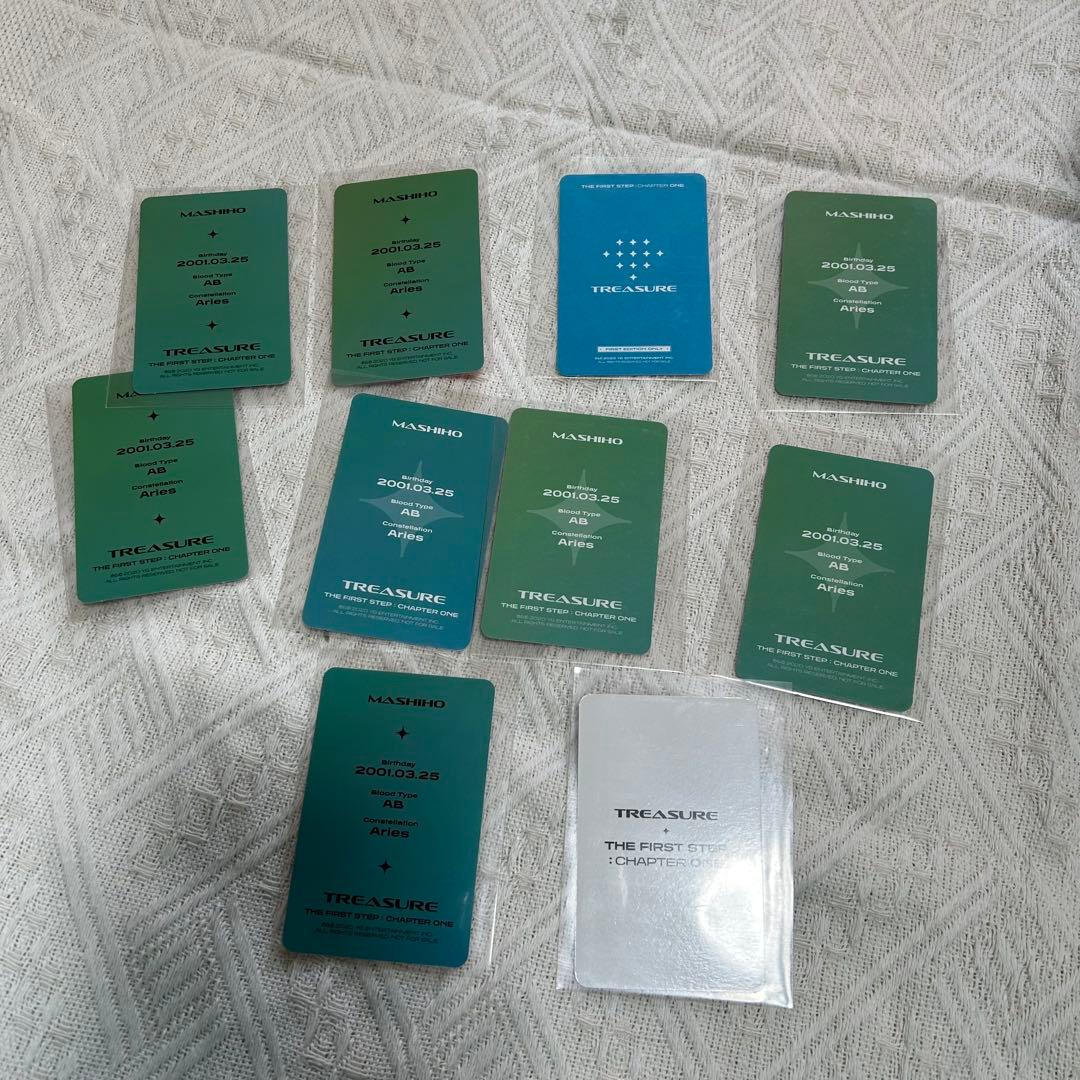 TREASURE MASHIHO マシホ トレカコンプセット - メルカリ