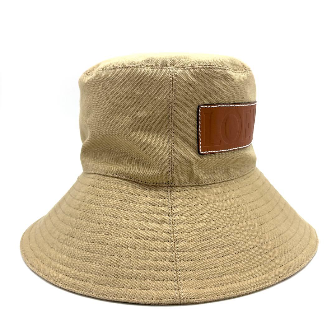極美品】ロエベ パウラズイビザ キャンバス バケットハット