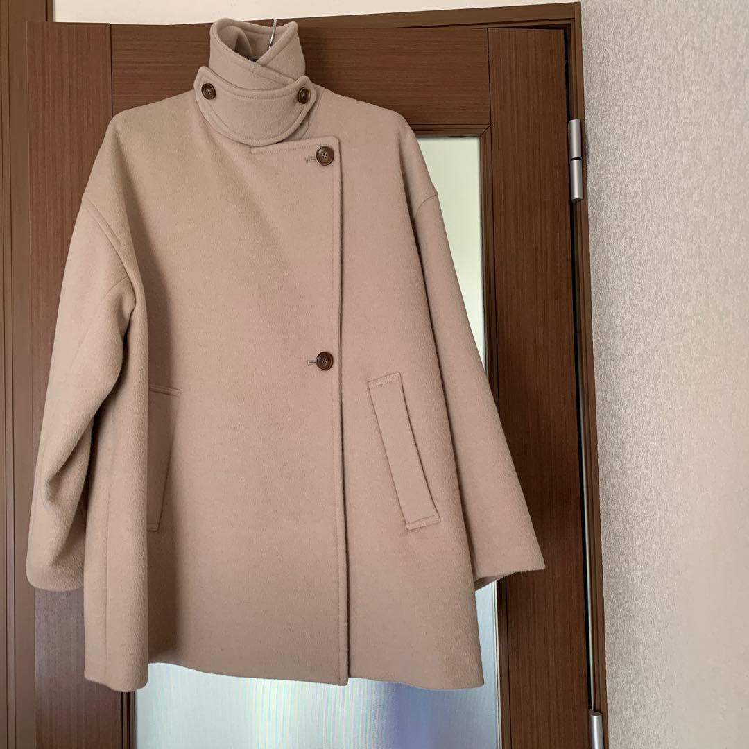 ウールアンゴラバルカラーミドルコート - メルカリ