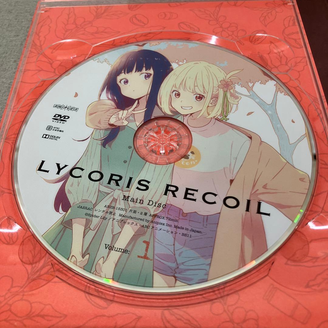 GB7100 リコリス・リコイル DVD1〜5巻セット リコリス・リコイル Blue