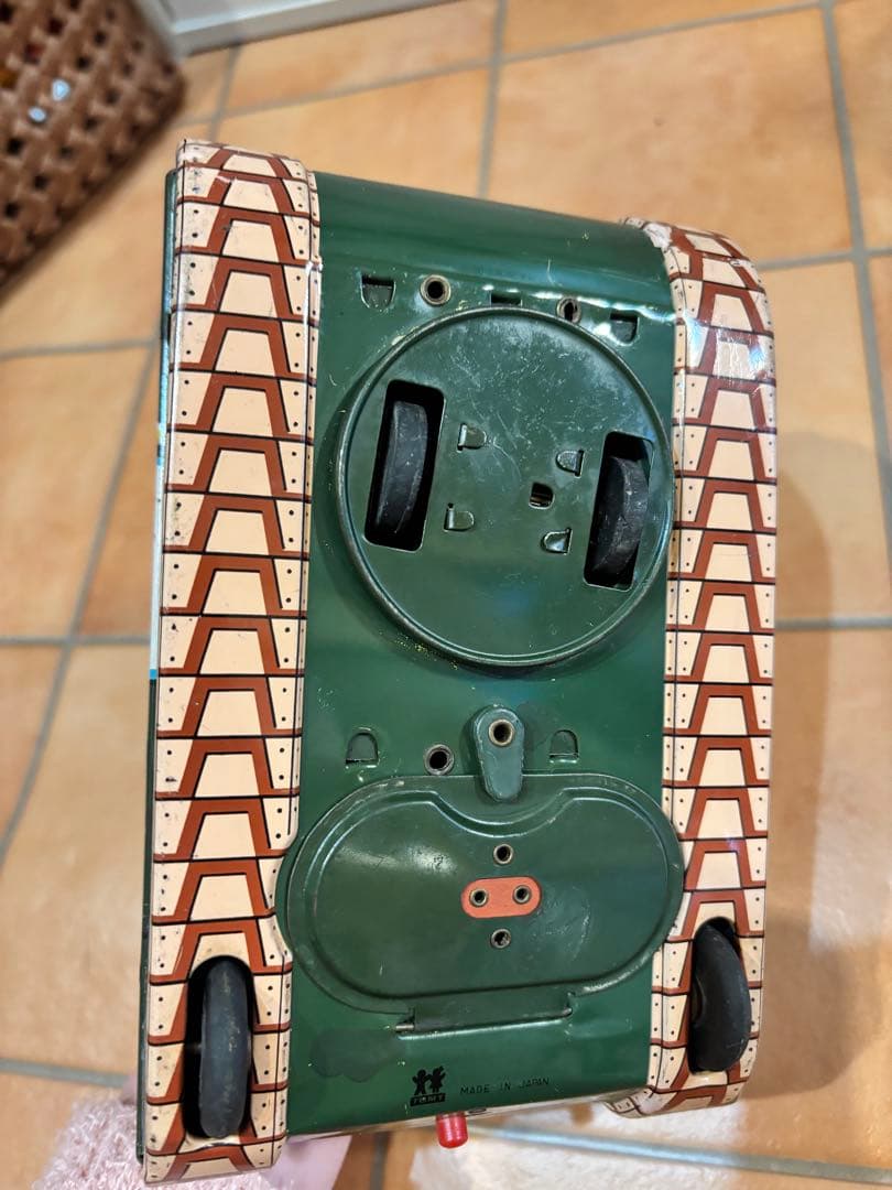 希少 動作品 トミー COMIC TANK ブリキ 当時物 アンティーク - メルカリ