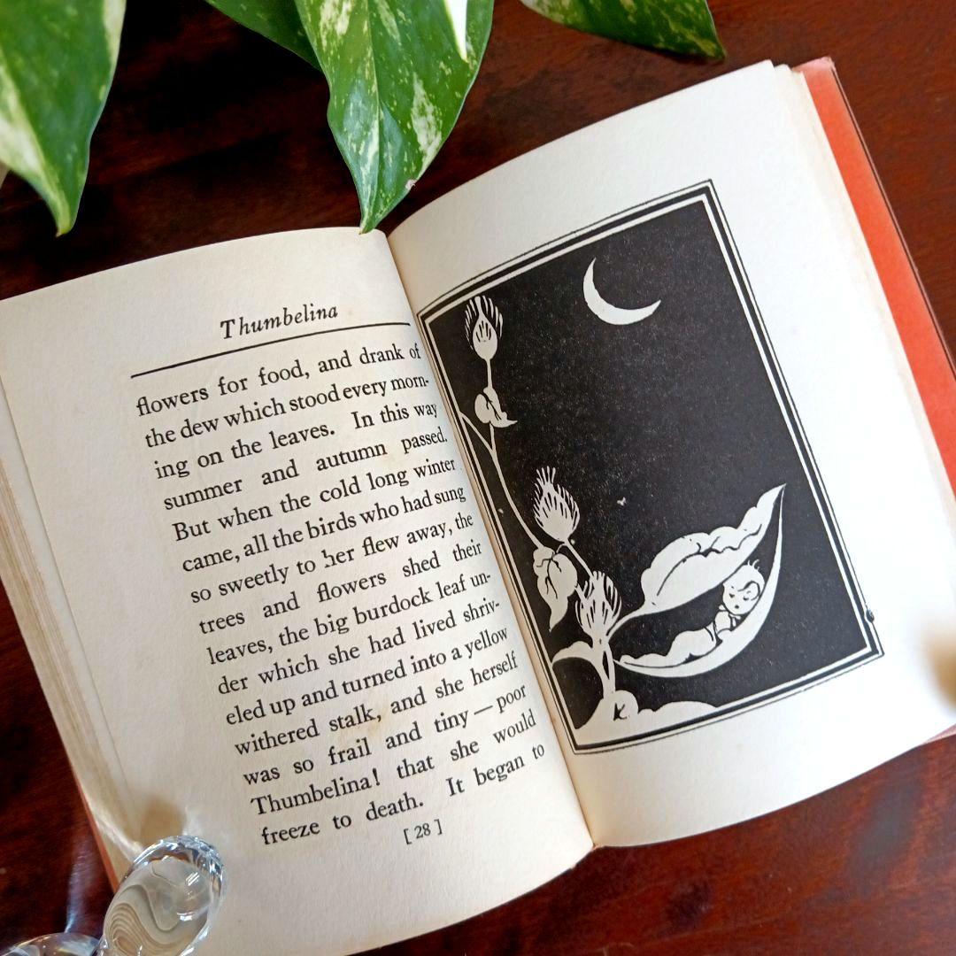 洋書古書 1957年 Nerman ネイマン 希少 おやゆび姫 ヴィンテージ