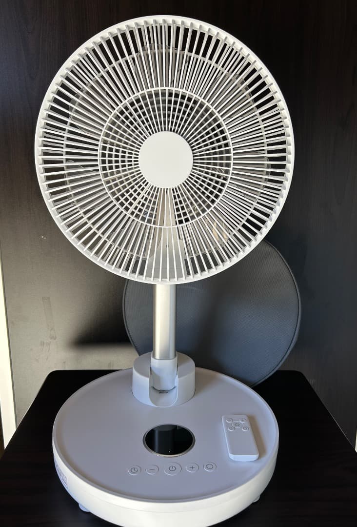 折りたためるコードレスDC扇風機　2025年製 楽天市場】2025モデル 扇風機 DCモーター コードレス 扇風機