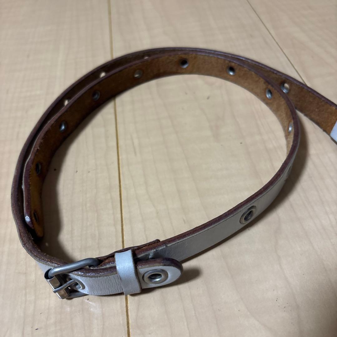 マルタンマルジェラ レザーベルト Maison Martin Margiela メゾン マルタン マルジェラ アーカイブ