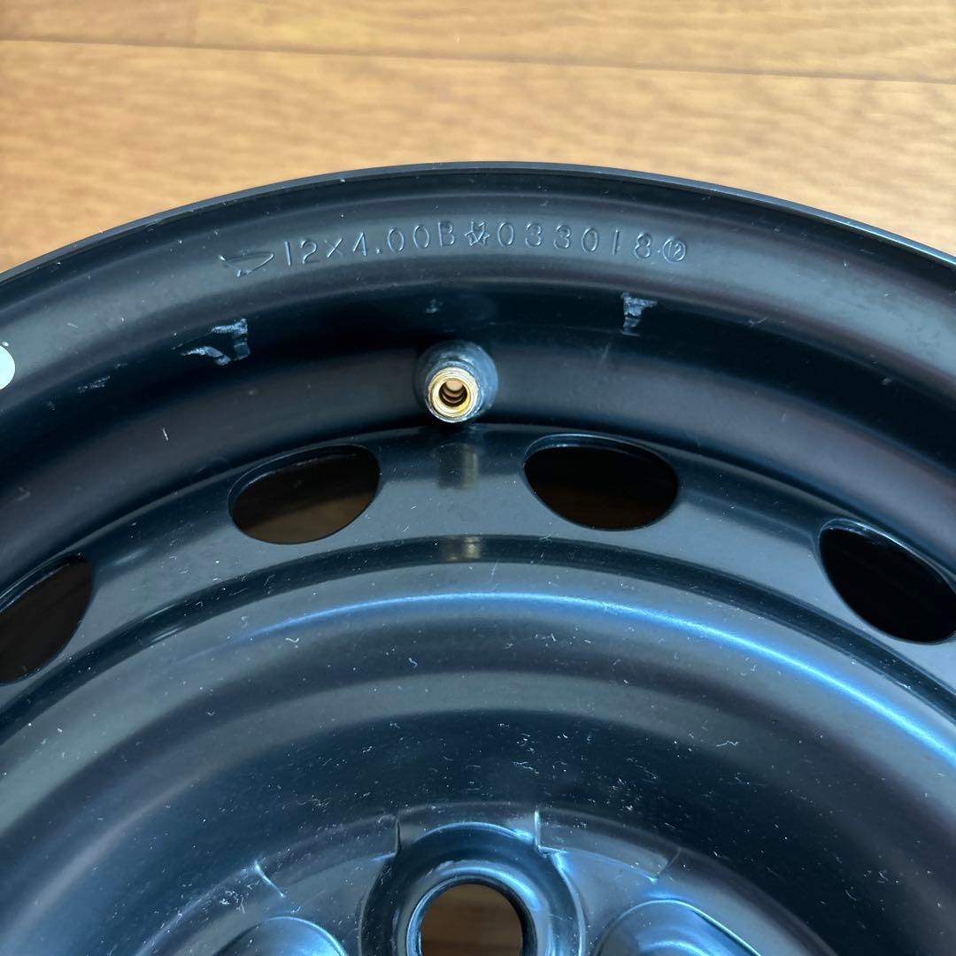 ダイハツ ハイゼットカーゴ スチールホイール4本セット(12インチ)新車