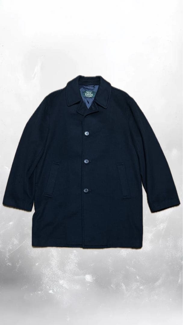 NEWYORKER カシミヤ混 ウールコート ブラック M 美品 NEWYORKER カシミヤ混 ウールコート ブラック M 美品 カシミヤ混ウール