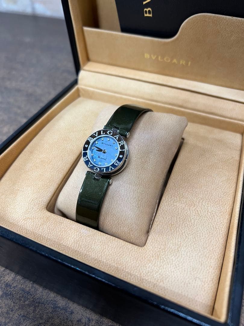 A2【used】BVLGARI B.zero1 ダイヤモンド BZ22S Bvlgari B.Zero1 Blue Mother of Pearl Women's Watch - BZ22S | eBay