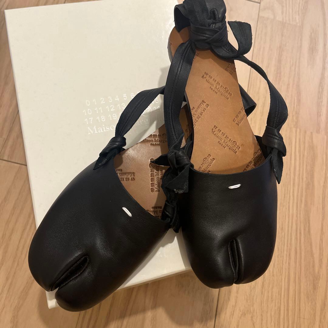 値下げ　Maison margiela tabi フラットシューズ Maison Margiela Tabi フラットシューズ | ブラウン | FARFETCH JP