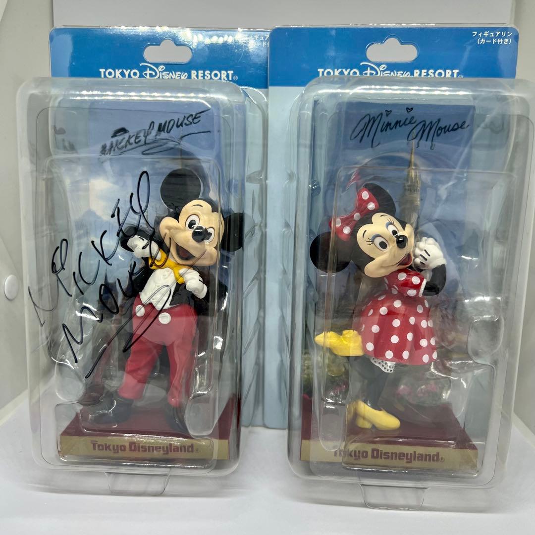 東京ディズニーリゾート フィギュアリン ミッキー ミニー レア 【匿名