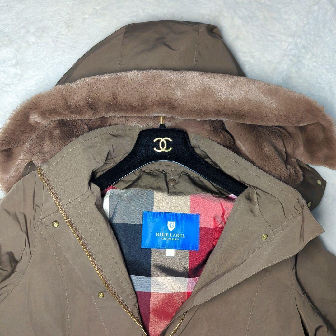 美品✨ブルーレーベルクレストブリッジ ミリタリー モッズコート BRW