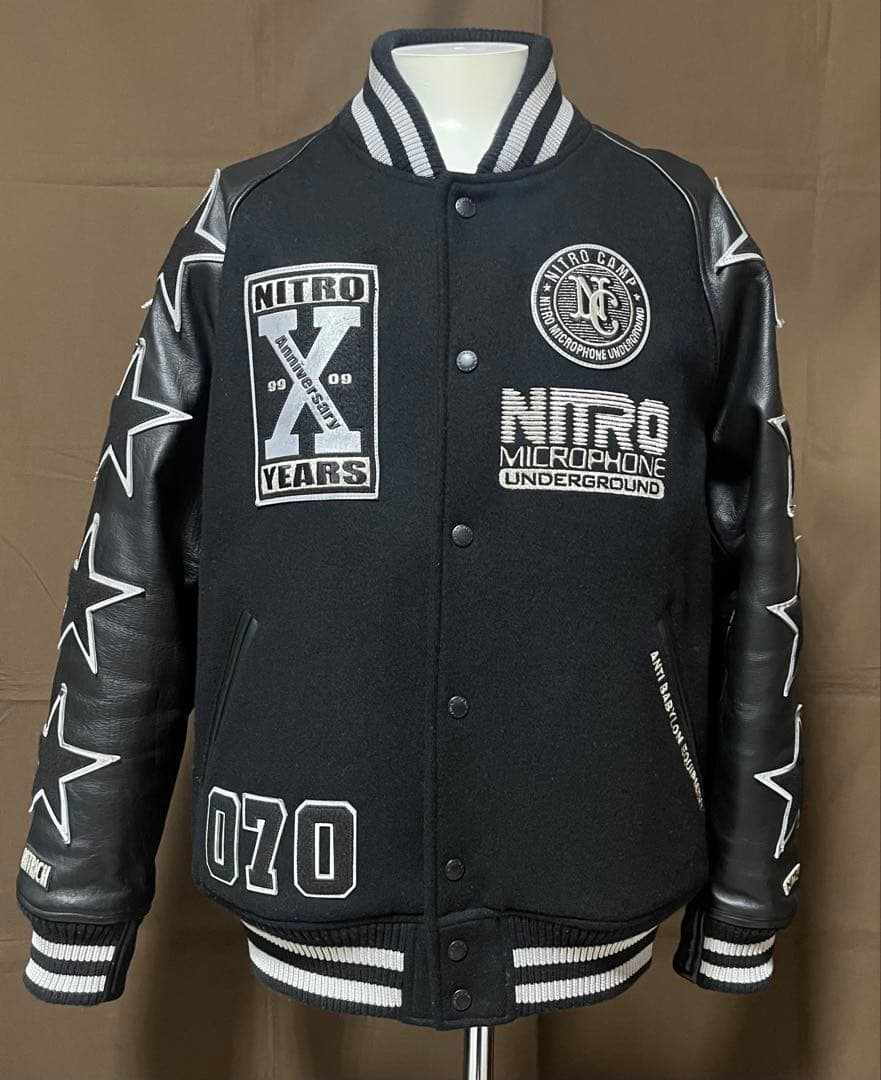 NITRO MICROPHONE UNDERGROUND 10周年記念スタジャン - メルカリ