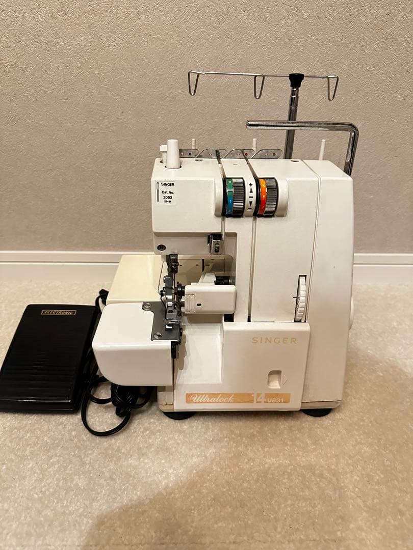 SINGER ミシン 14U831 2本糸 縁かがりミシン シンガー Amazon.co.jp : SINGER (シンガー)2本針4本糸ロックミシン