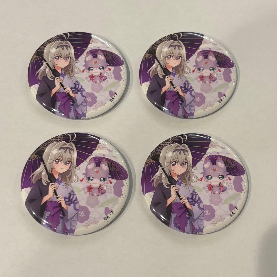 名探偵プリキュア 極楽湯コラボ 缶バッジ 森亜るるか 4個セット - メルカリ