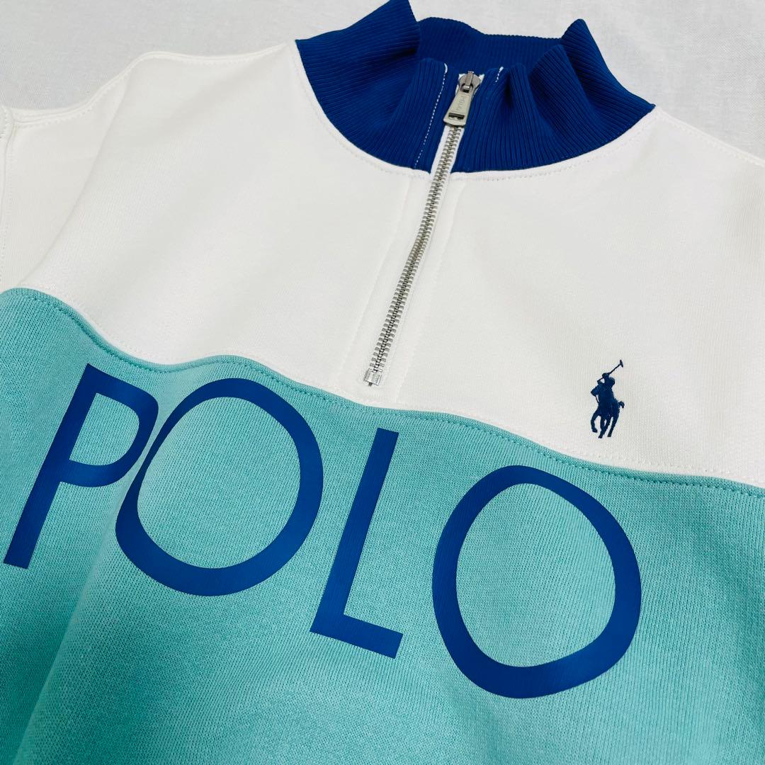激レア‼️美品♡ラルフローレン♡Half Zip スウェット 裏起毛