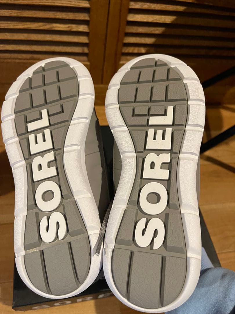 SOREL LL53225-081 グレー ブーツ 8.0 - メルカリ