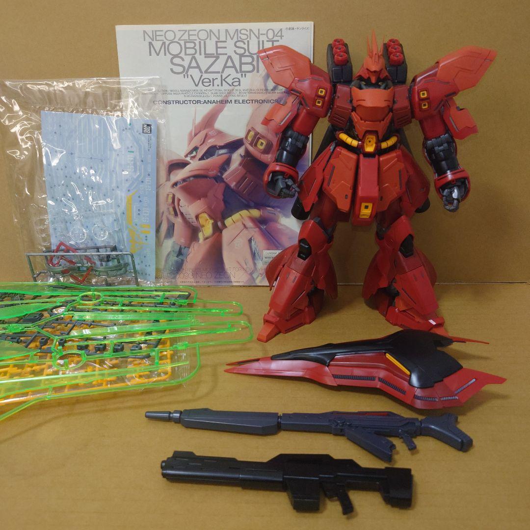 MG サザビー　Ver.Ka ガンダム　ガンプラ 逆襲のシャア　素組 MG サザビー Ver.Ka ガンダム ガンプラ 逆襲のシャア 素組 - メルカリ