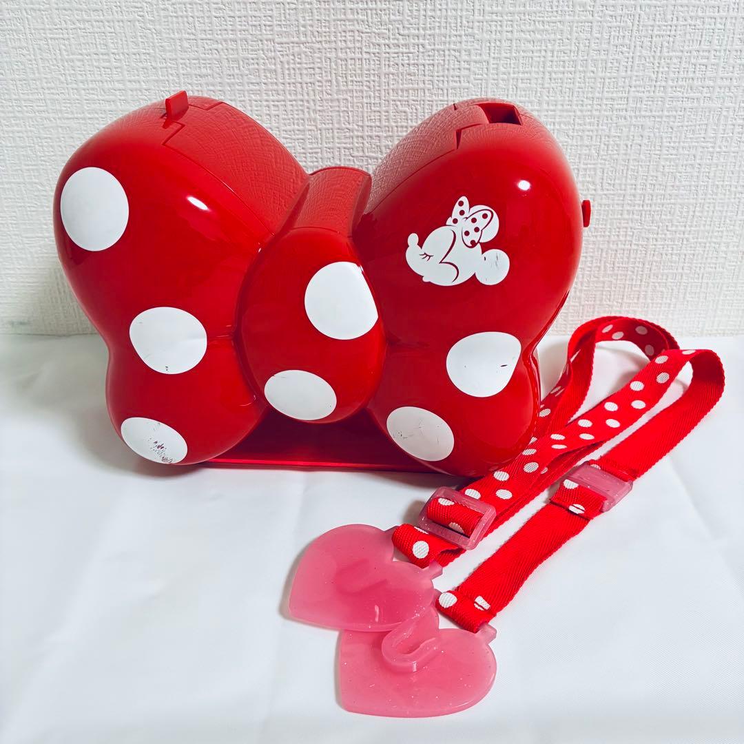 廃盤】ディズニー レア ミニーちゃん ポップコーンバケット リボン型