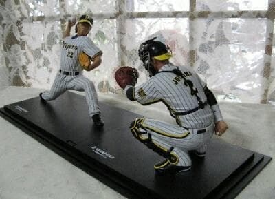 ⭐️藤川引退キャンペーン⭐️ 藤川球児＆城島健司 リアルフィギュア