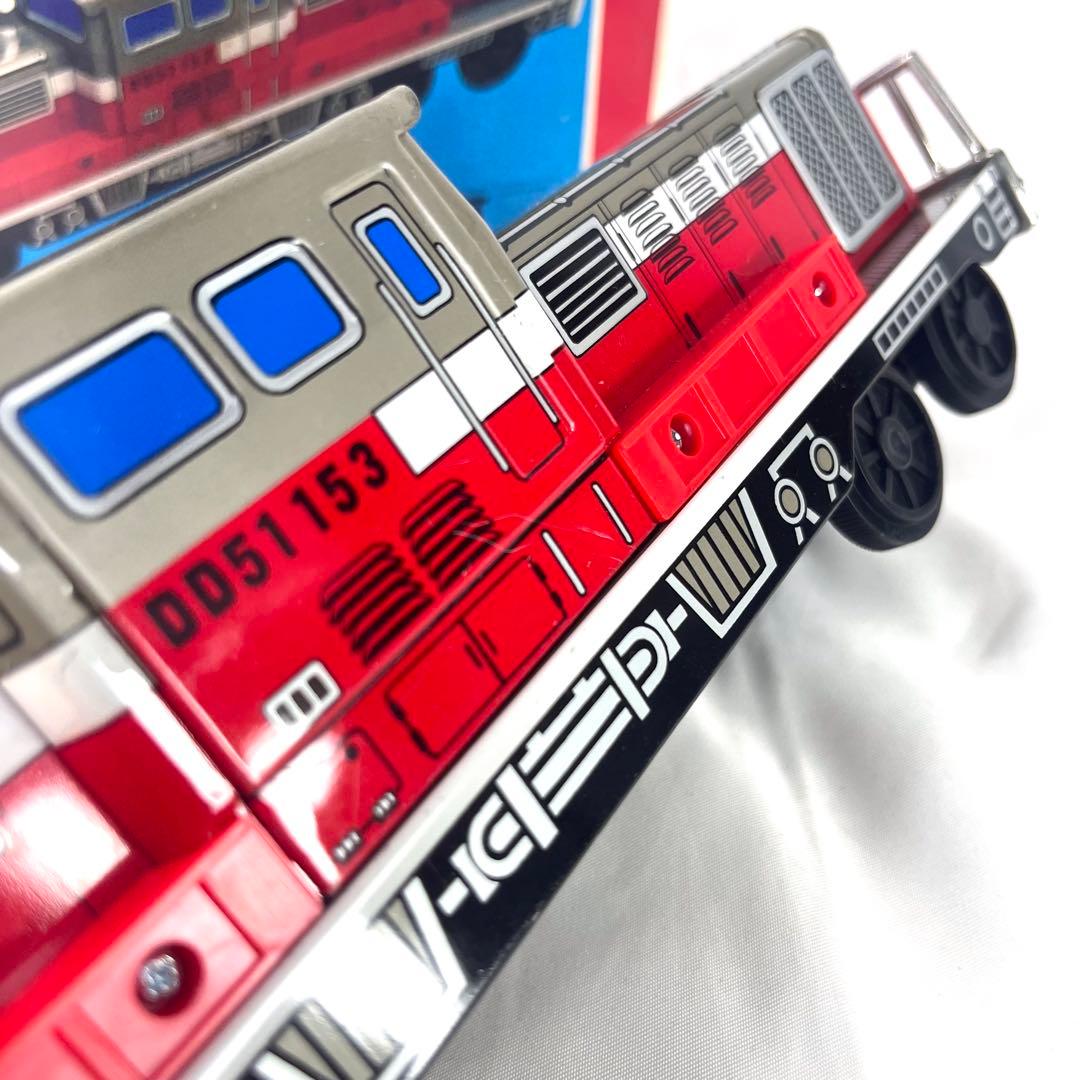 希少】イチコー ディーゼル機関車 DD51 ブリキ 鉄道模型 玩具 元箱