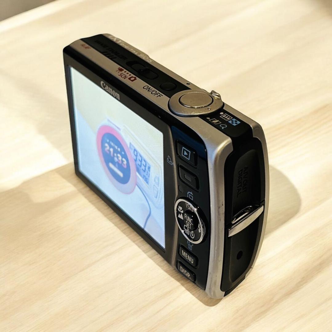 完動品 シルバー】Canon IXY DIGITAL 910IS