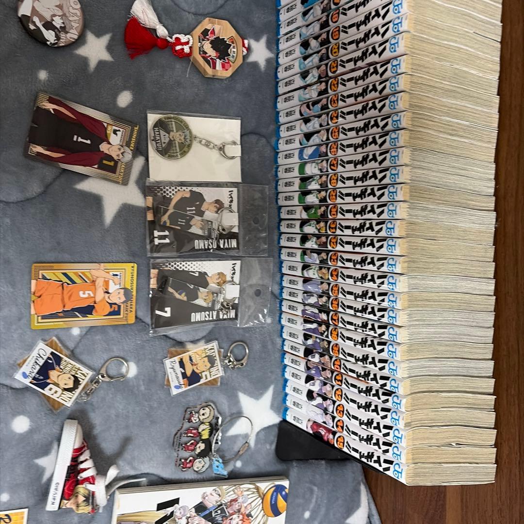 ハイキュー全巻セット➕ハイキューグッズ - メルカリ