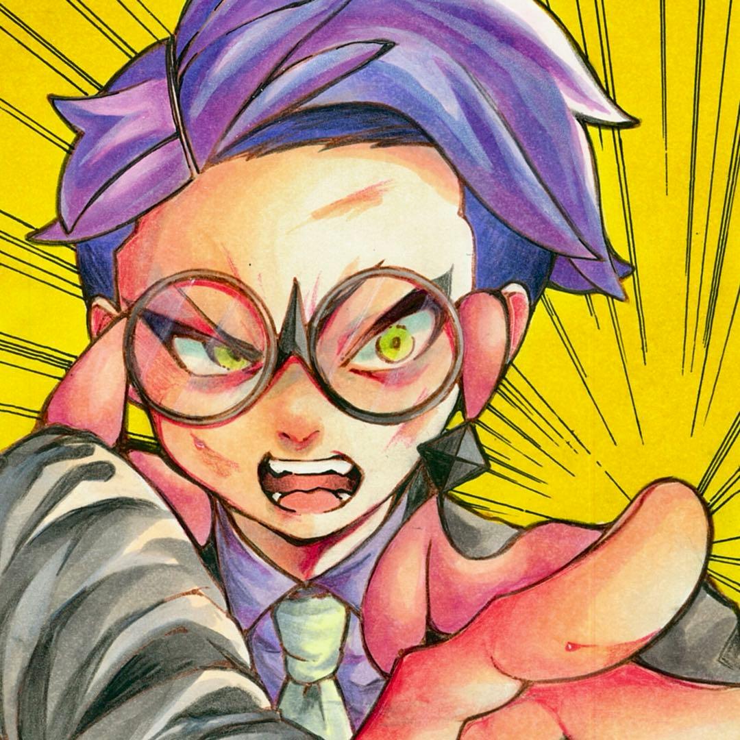 手描きイラスト】 カラスバ / ポケモンZA 【ファンアート】 - メルカリ