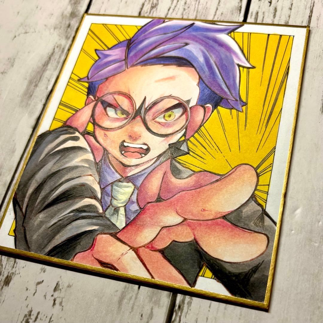 手描きイラスト】 カラスバ / ポケモンZA 【ファンアート】 - メルカリ