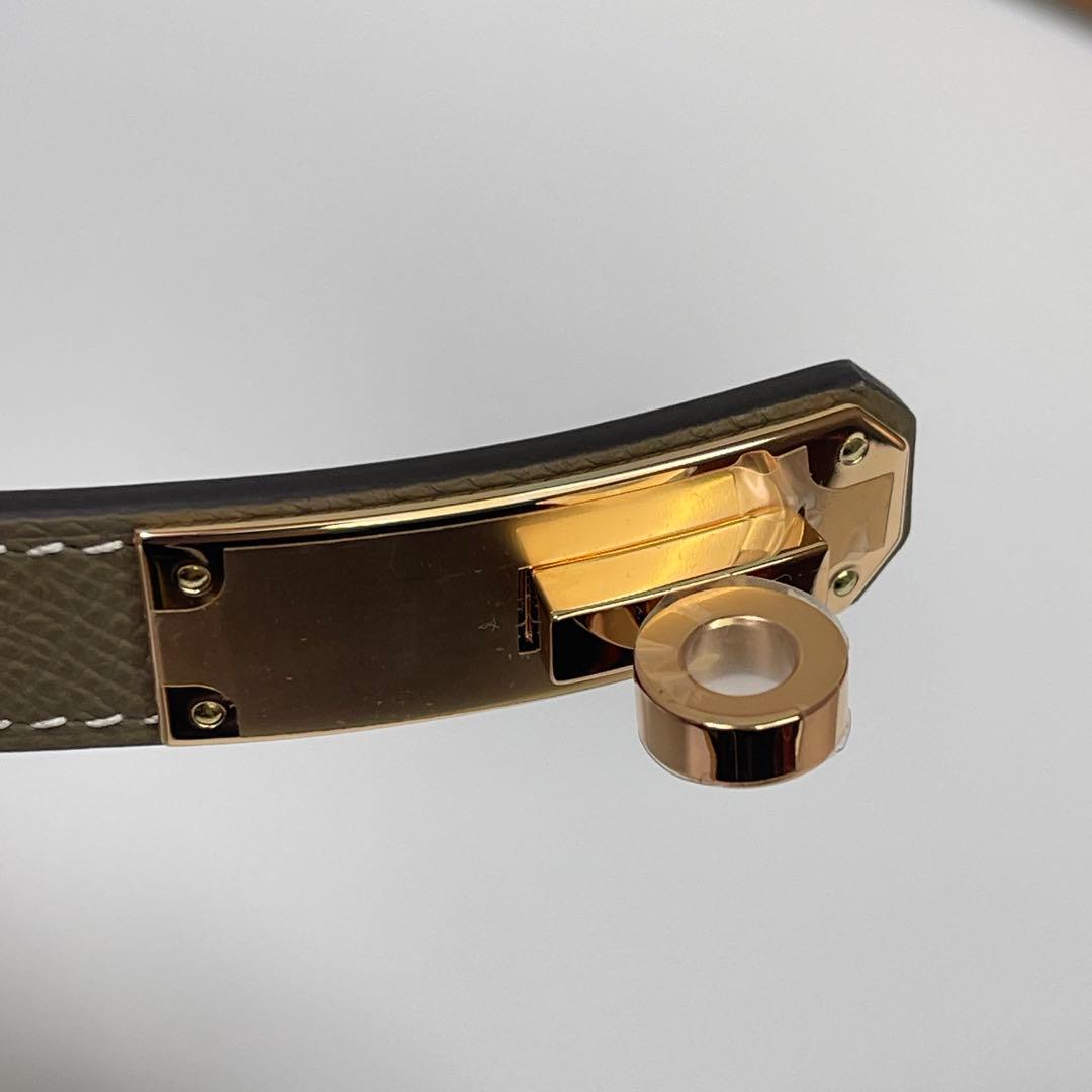 Hermes エルメス レディスベルト 《ケリー》 18エトゥープ　新品未使用品