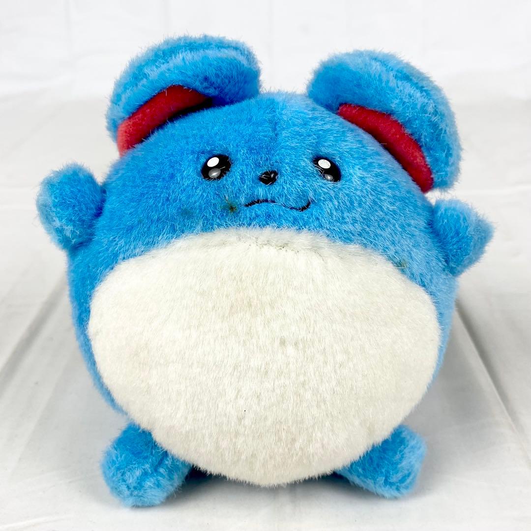 TOMY/トミー/ポケモン/マリル/赤タグ/初期/ぬいぐるみ - メルカリ