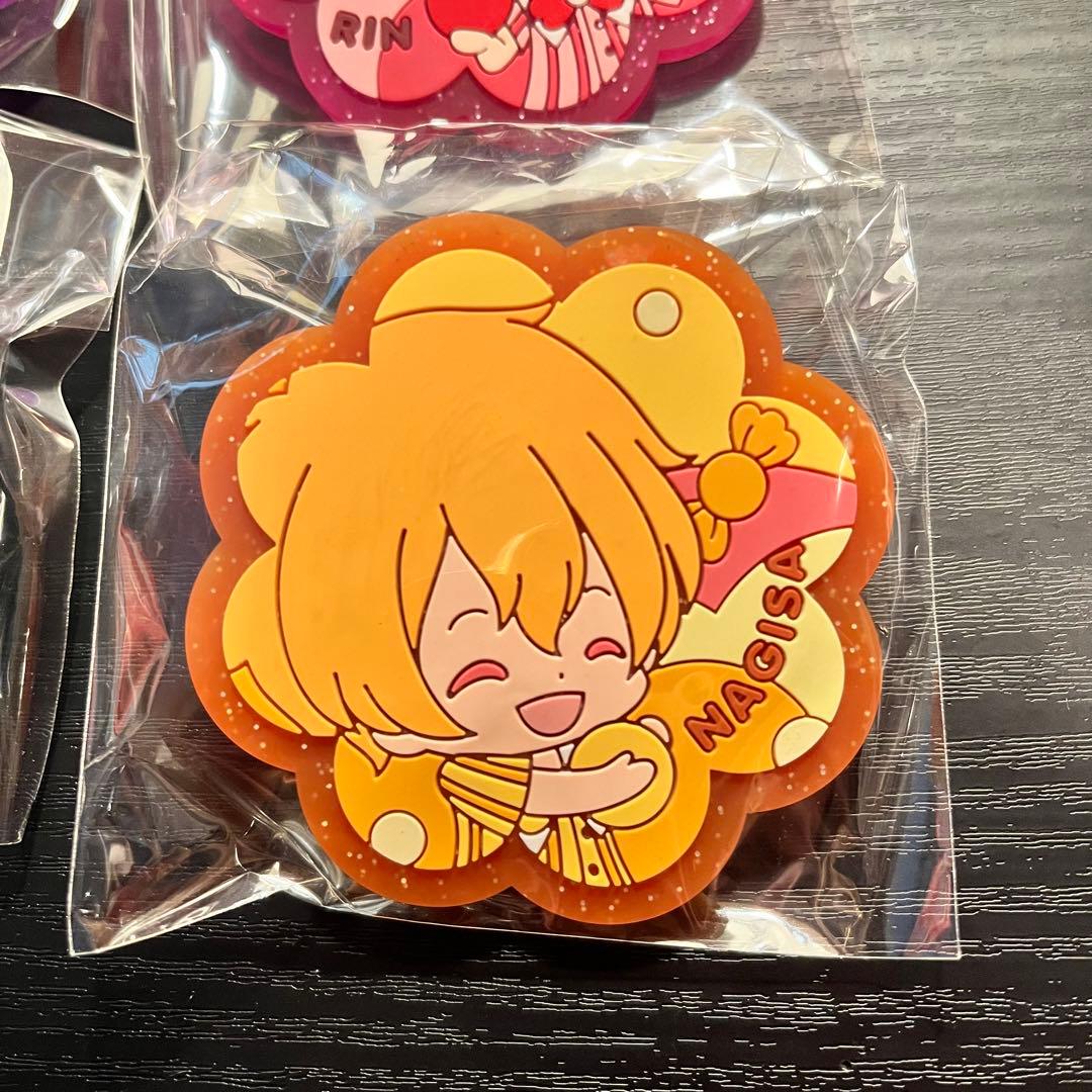 free タイトーくじ pop candy ラバーバッジ 七瀬遥 松岡凛 橘真琴