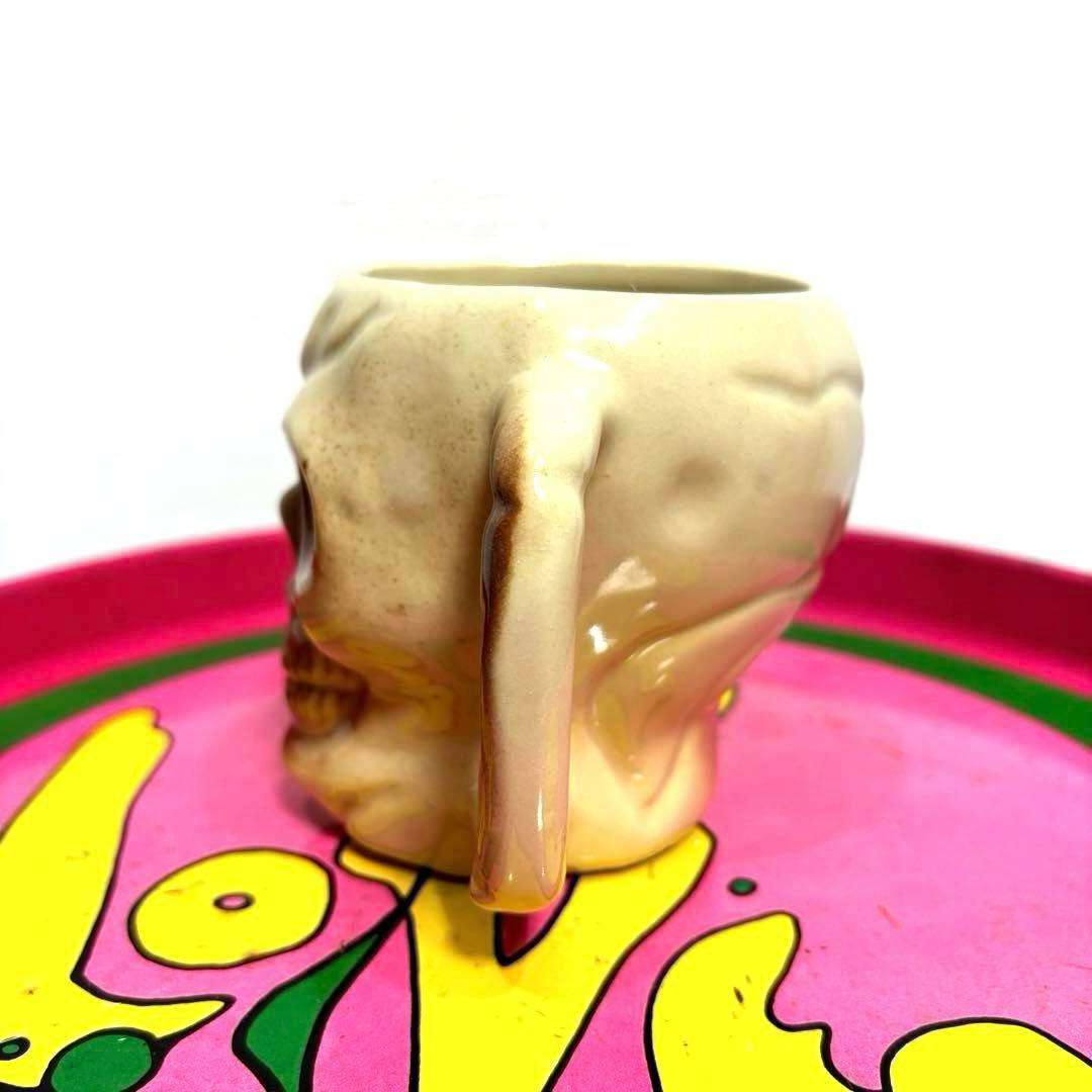 50s 60s スカル ドクロ ガイコツ 骸骨 髑髏 マグカップ ビンテージ