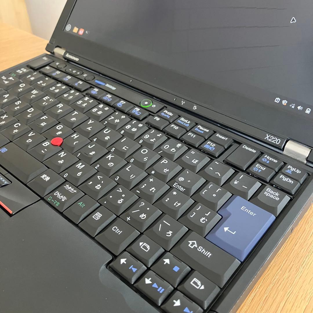 中古・非常に良い】ThinkPad X220 IPS 8GB 500 SSD - Windowsノート