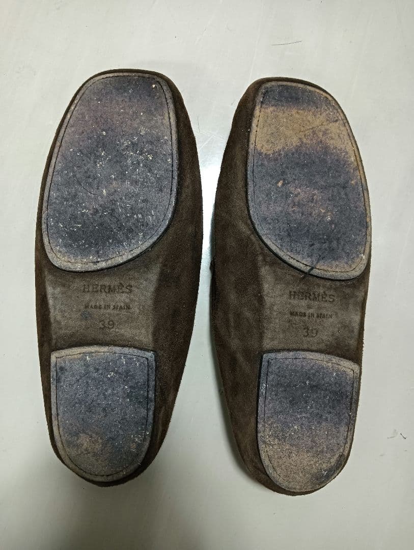 最終価格】HERMÈS マルジェラ期 スエードサンダル 39の通販はau PAY