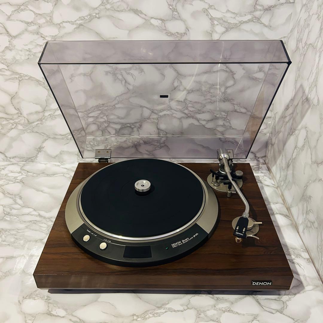 カートリッジあり】DENON レコードプレーヤー DP-50L ターンテーブル
