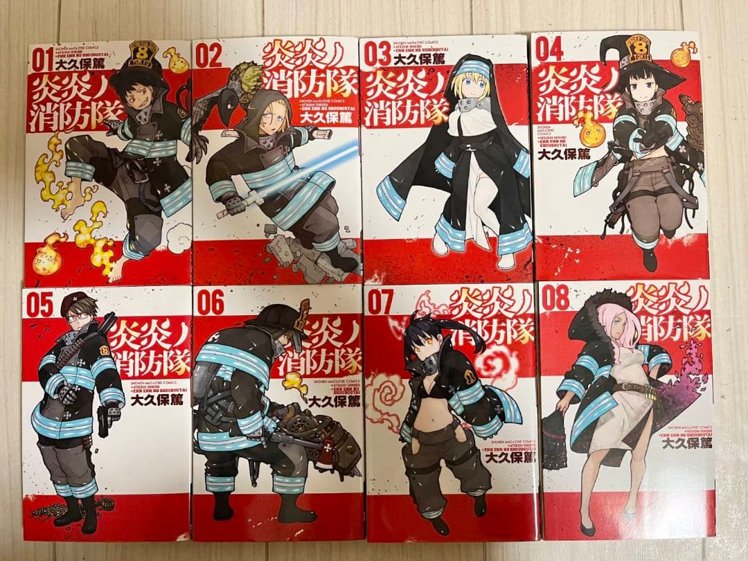 炎炎ノ消防隊 全巻セット 1巻～34巻 - メルカリ