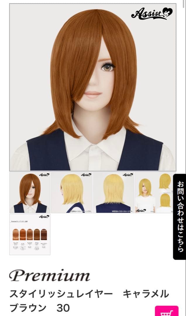 けるダール様 ウィッグオーダーページ - メルカリ