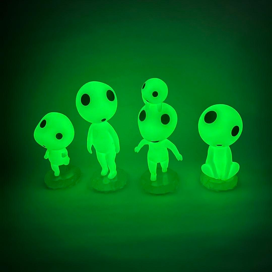 もののけ姫 25周年限定グッズ シシ神 ジオラマフィギュア コダマ サン