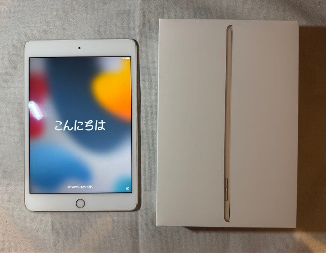 Apple iPad mini 4 Wi-Fi 128GB 本体 箱付き Apple İpad Mini 4 128 GB 7.9