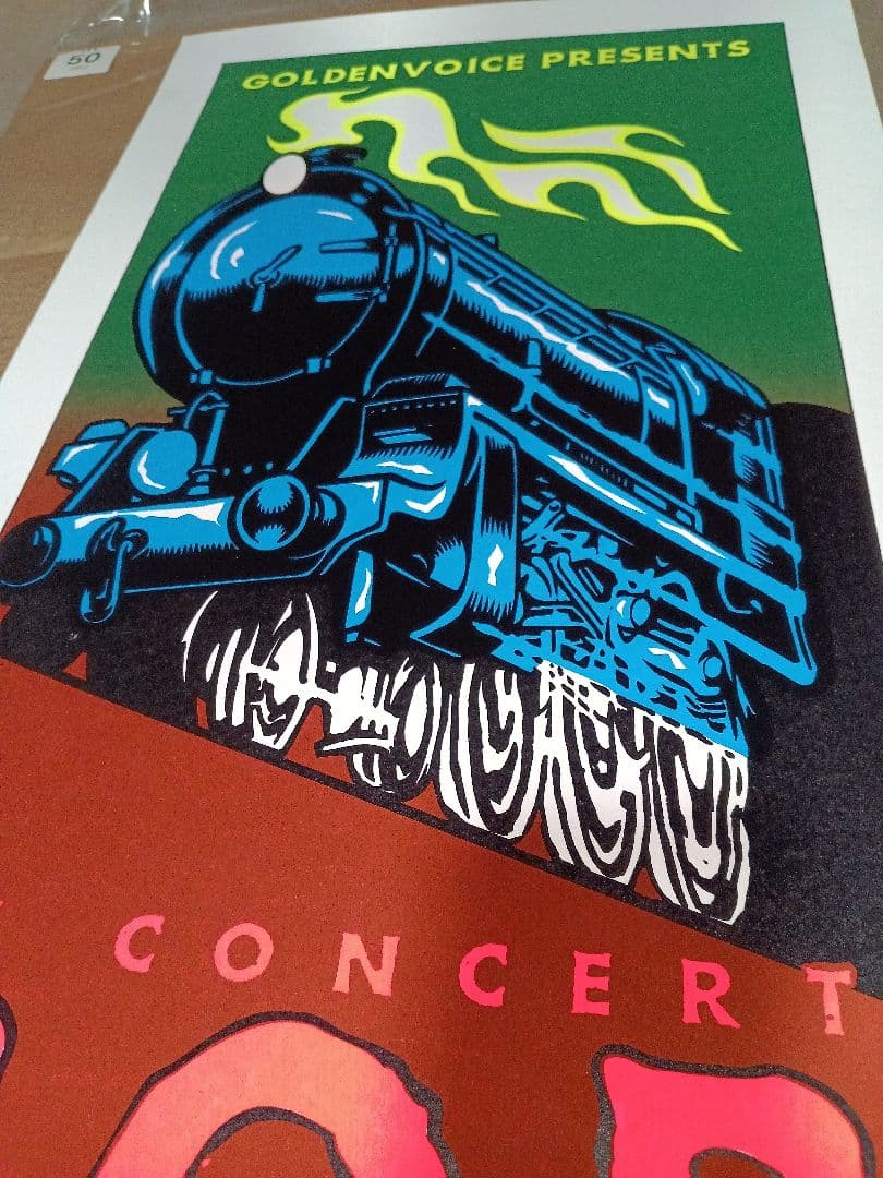 bob dylan concert poster 1997 taz - メルカリ