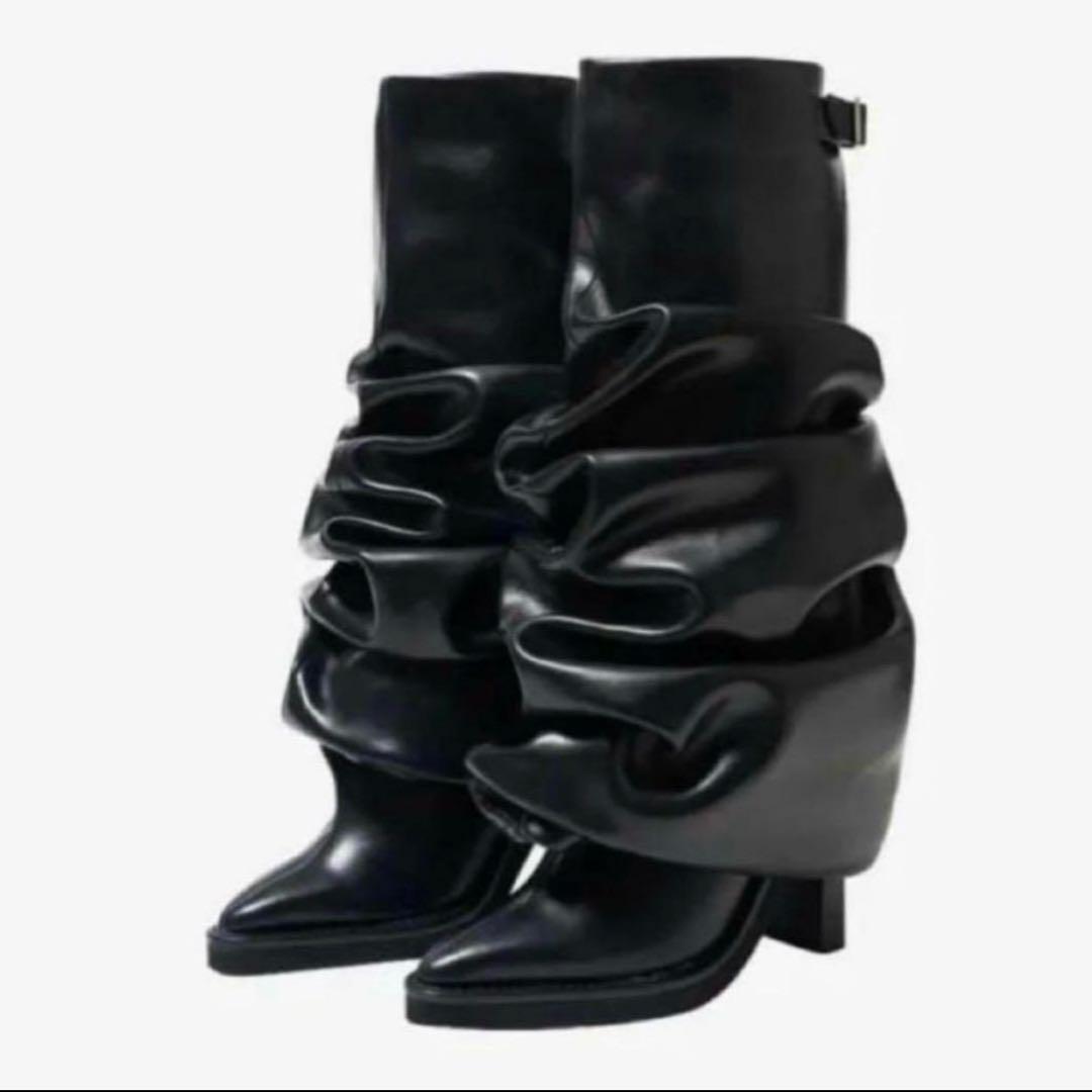 キティさん　POOLDE ／ Melted Boots Melted Boots Brown – POOLDE