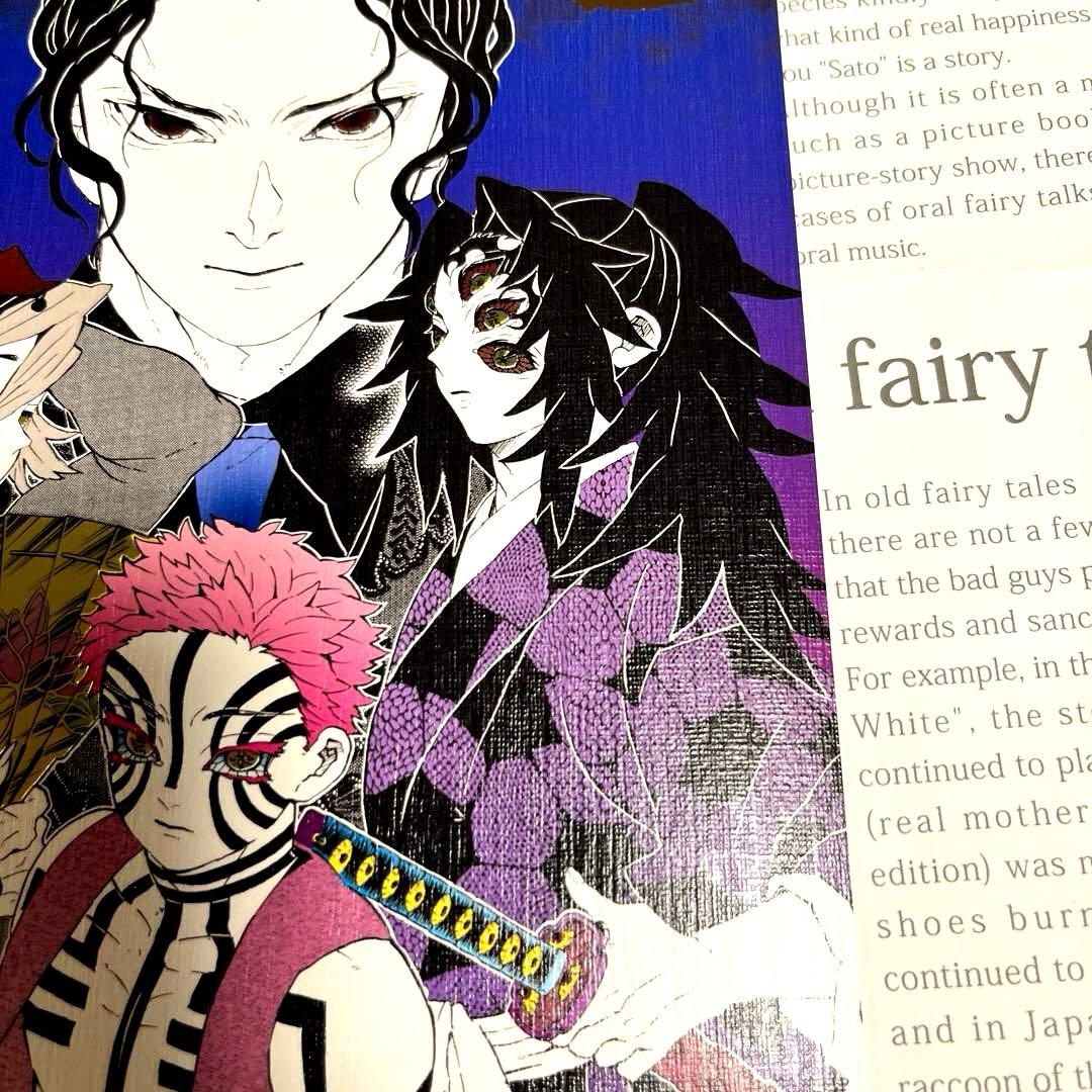 鬼滅の刃 原画展 箔押しイラストカードコレクション 猗窩座 童磨 黒死