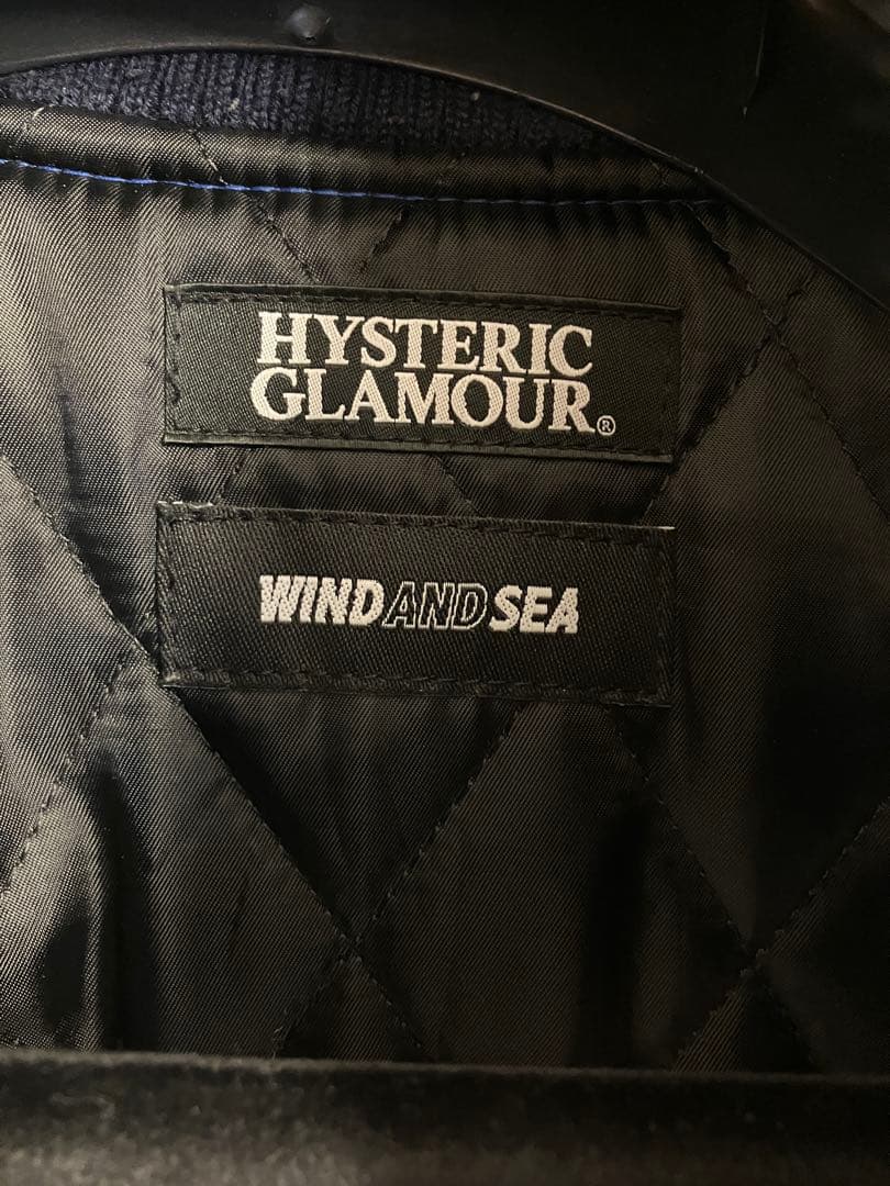 s*e様 wind and sea ヒステリックグラマー スタジャン ブルー キ