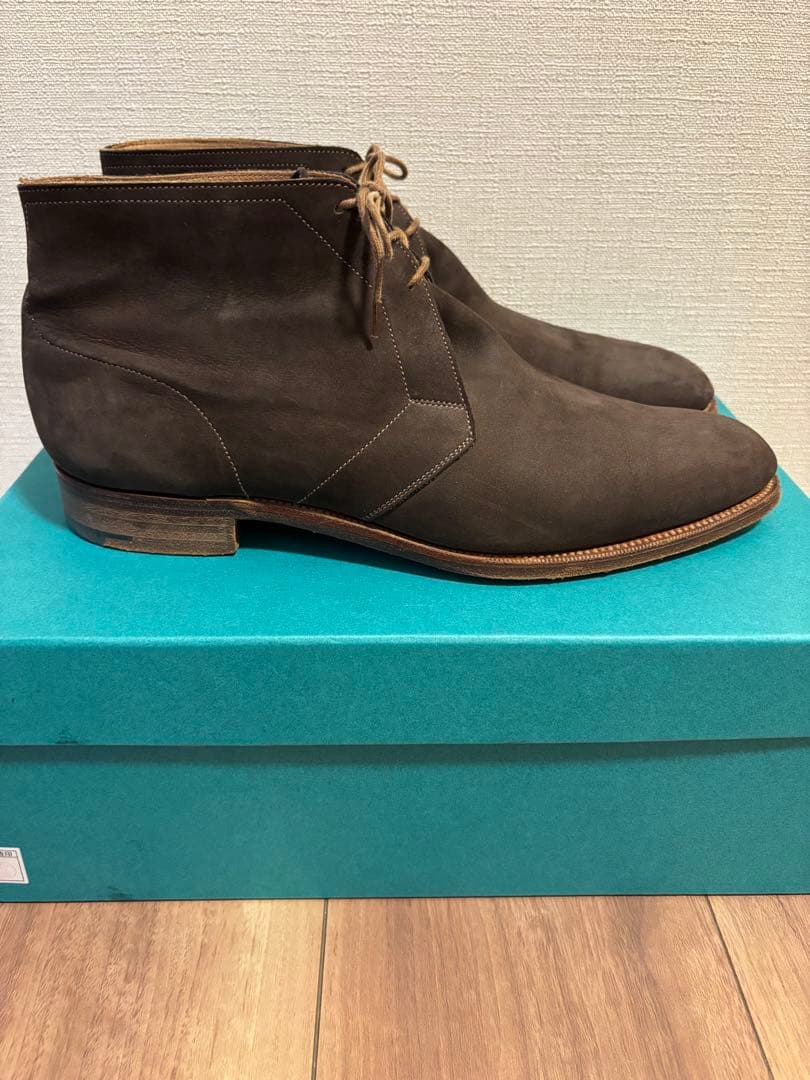 Edward Green エドワードグリーン チャッカブーツ UK7.5 - メルカリ