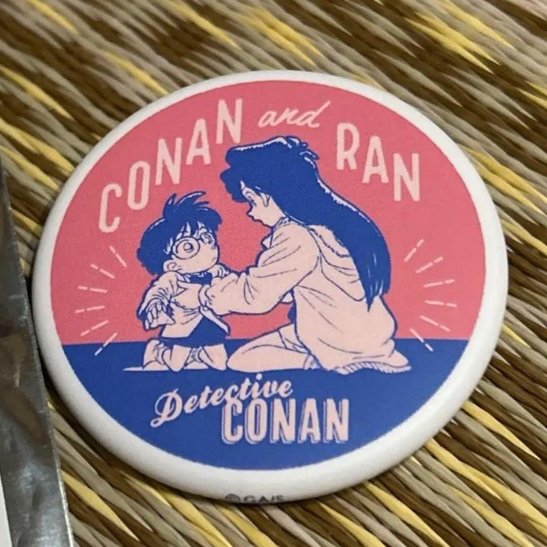 値下げ中】名探偵コナン 鳥取限定コナン缶バッジ 小さくなったコナンと