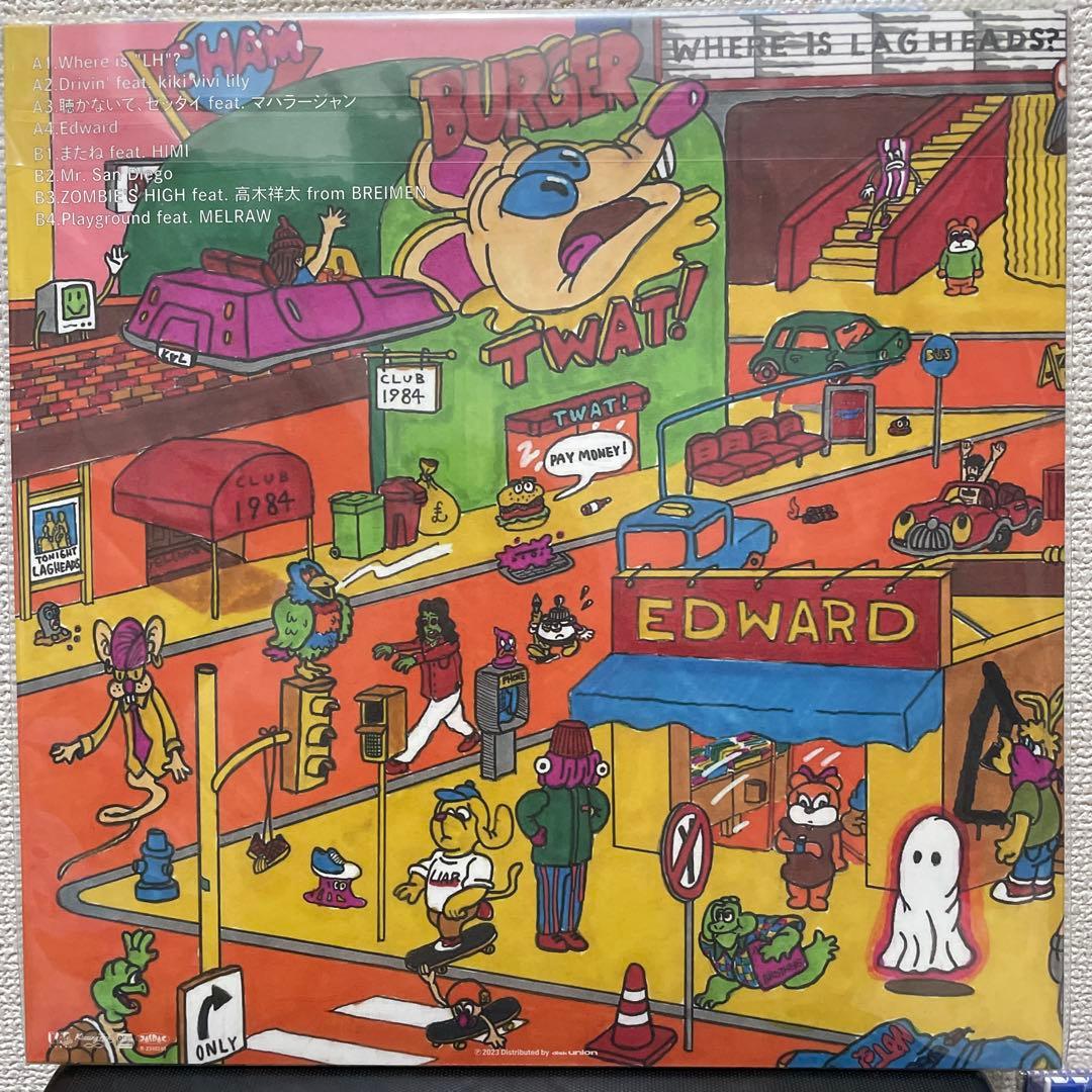 LAGHEADS THE BEST GOOD 12インチレコード