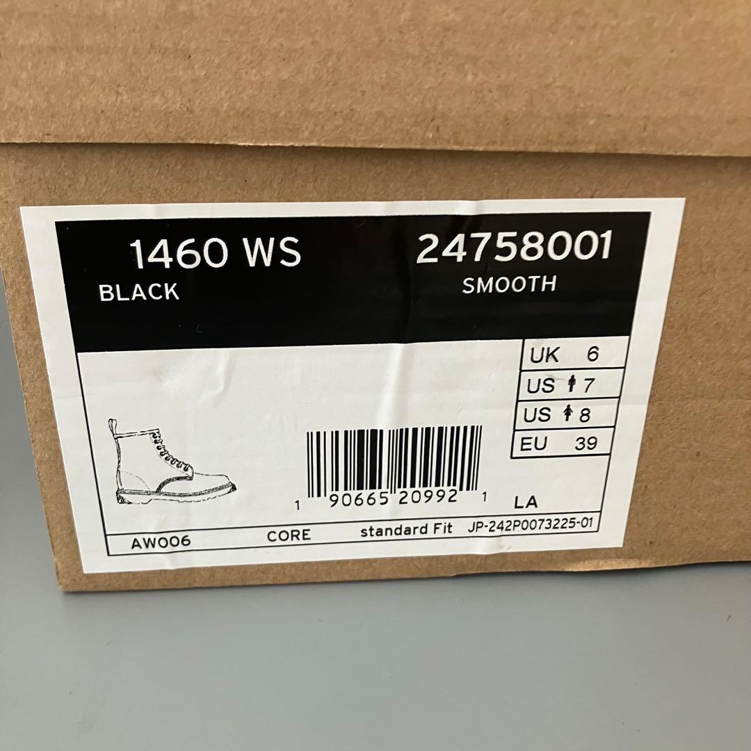 未使用級 ドクターマーチン 1460WS 8ホール ブーツ/UK6(25.0cm