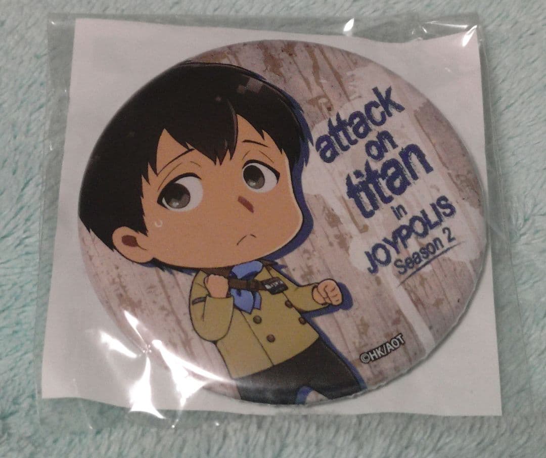 進撃の巨人 ベルトルト JOYPOLIS Season2 缶バッジ - メルカリ